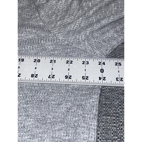 Calvin Klein Womens Top Extra Large Grey Mock Neck Minimalist Capsule Classic - Picture 5 of 8